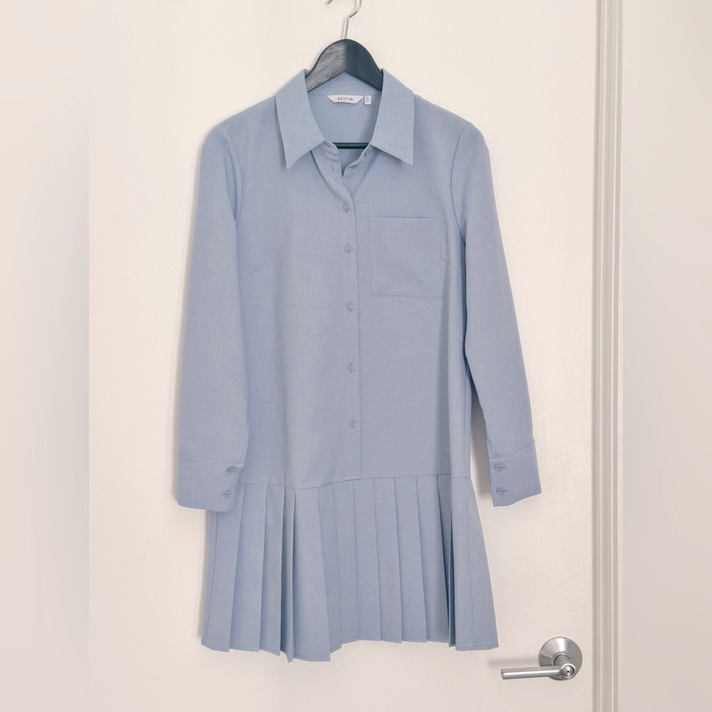 Back to School Blue Dress
